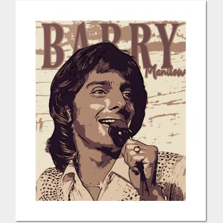 Barry Manilow // 80s Posters and Art